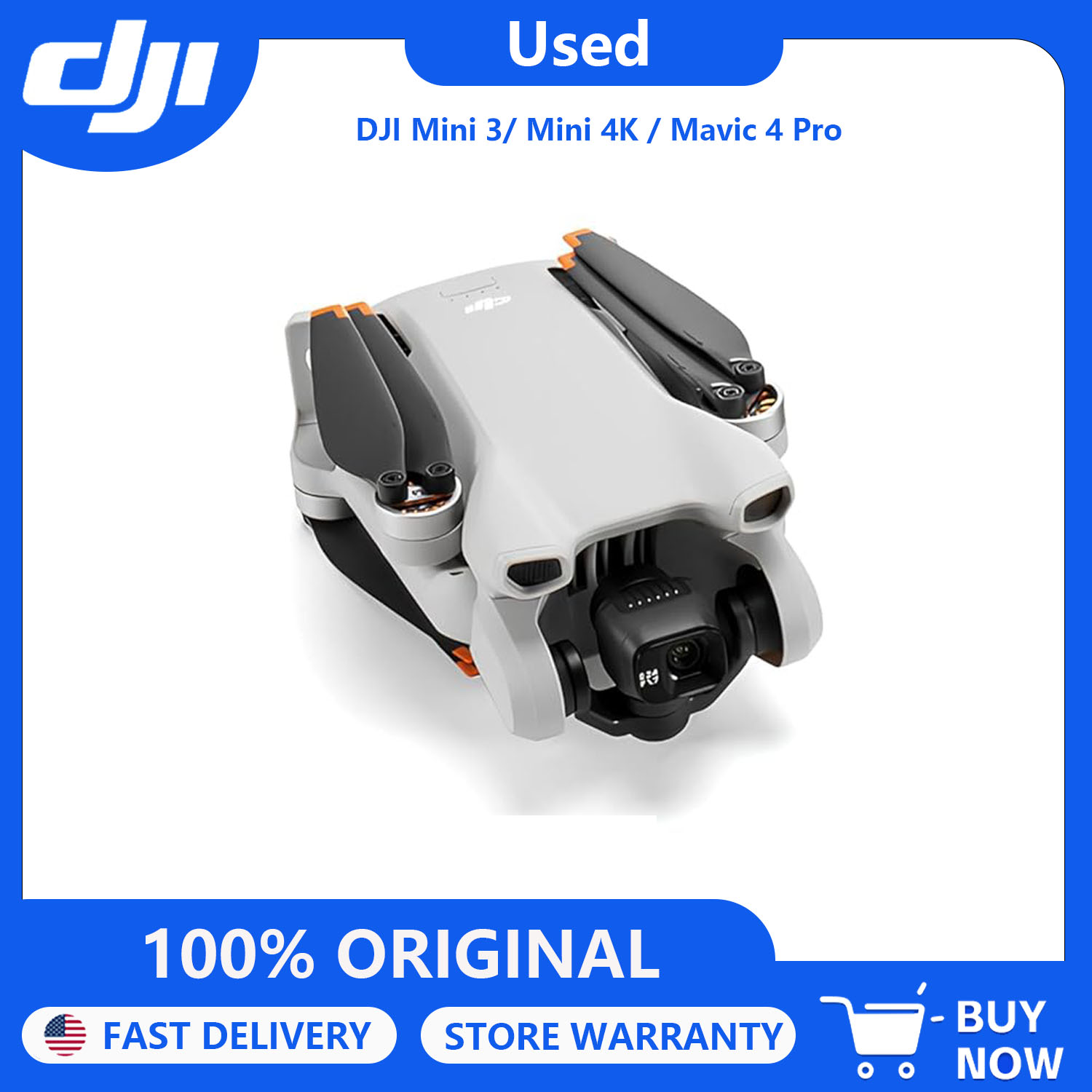 Refurbished DJI Mini 3 / Mini  - Drone Gimbal 3 Axis 评论和价格